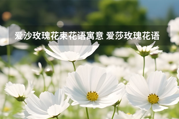 爱沙玫瑰花束花语寓意 爱莎玫瑰花语和寓意（关于爱莎玫瑰代表的意思）