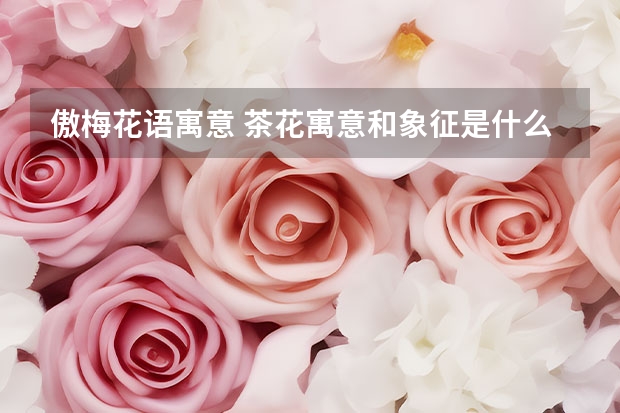 傲梅花语寓意 茶花寓意和象征是什么（了解茶花代表的含义）