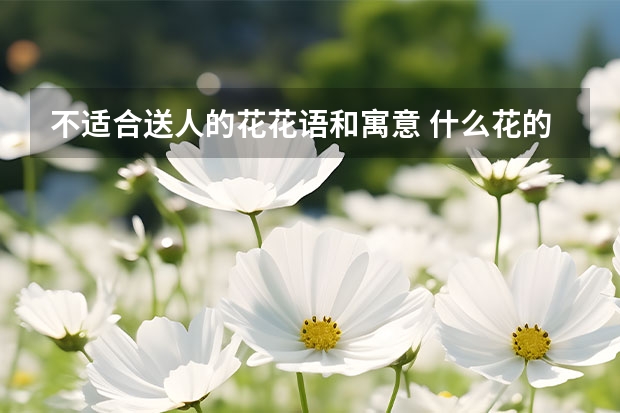 不适合送人的花花语和寓意 什么花的花语是不好的